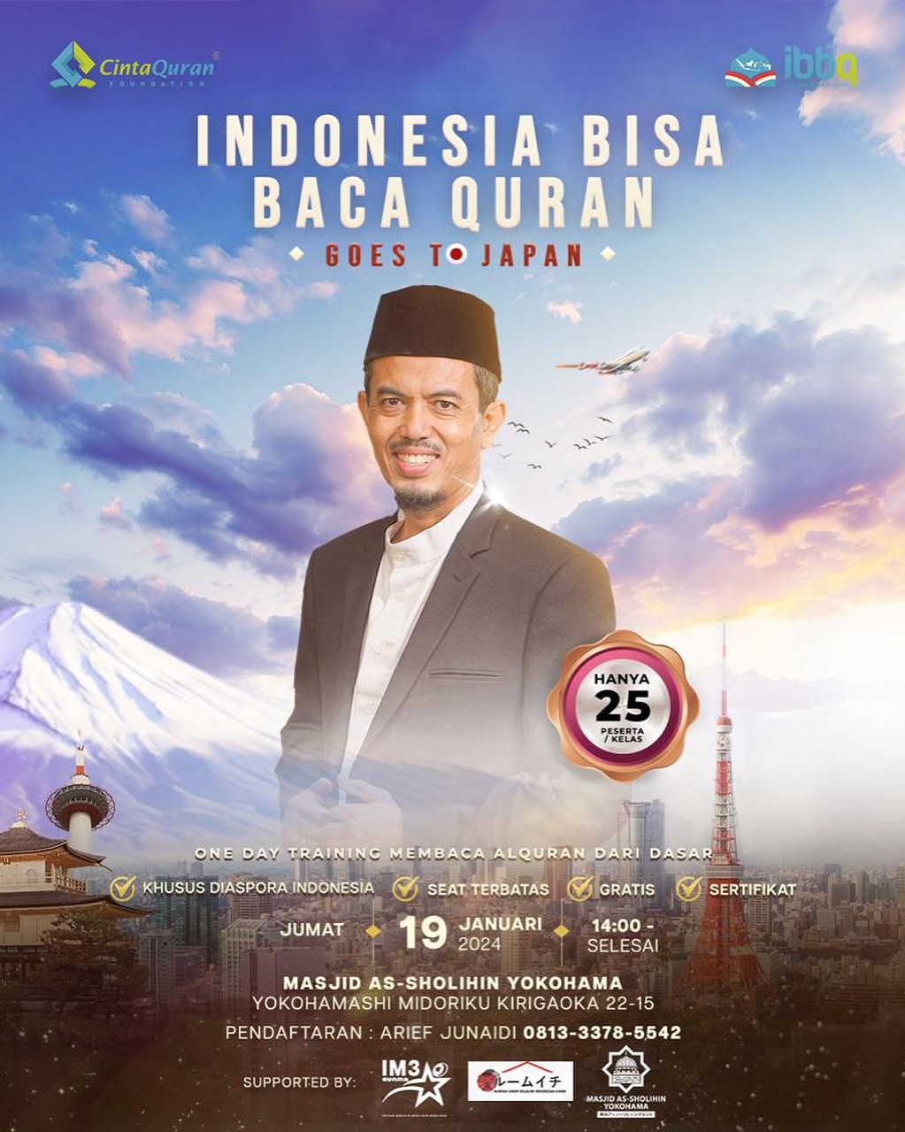 Indonesia Bisa Baca Quran GOES TO JAPAN